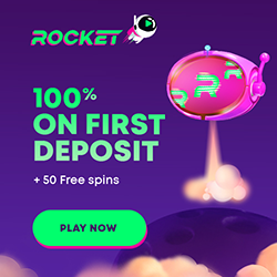 Casino Rocket 50 free spins