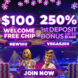 Vegas Rush with $100 Free No Deposit Bonus